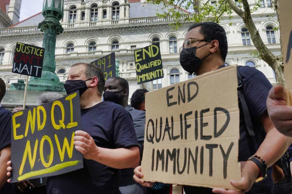 end qualified immunity protest