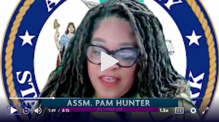 NY assembly member pam hunter